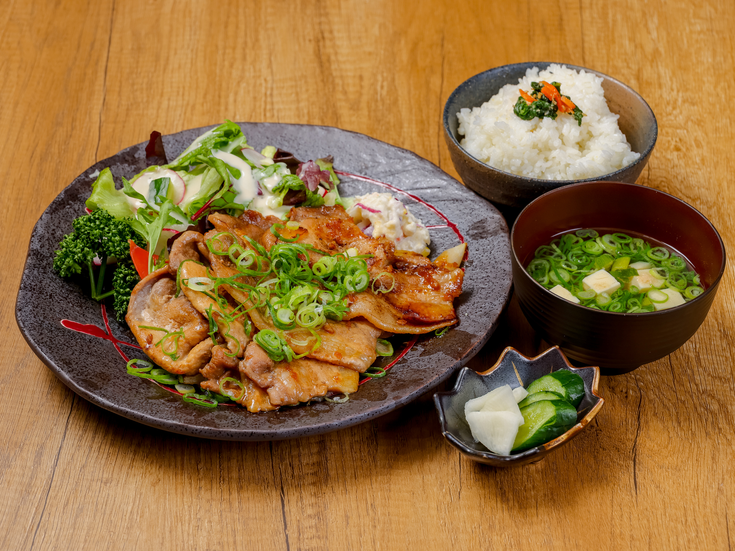 国産豚しょうが焼き