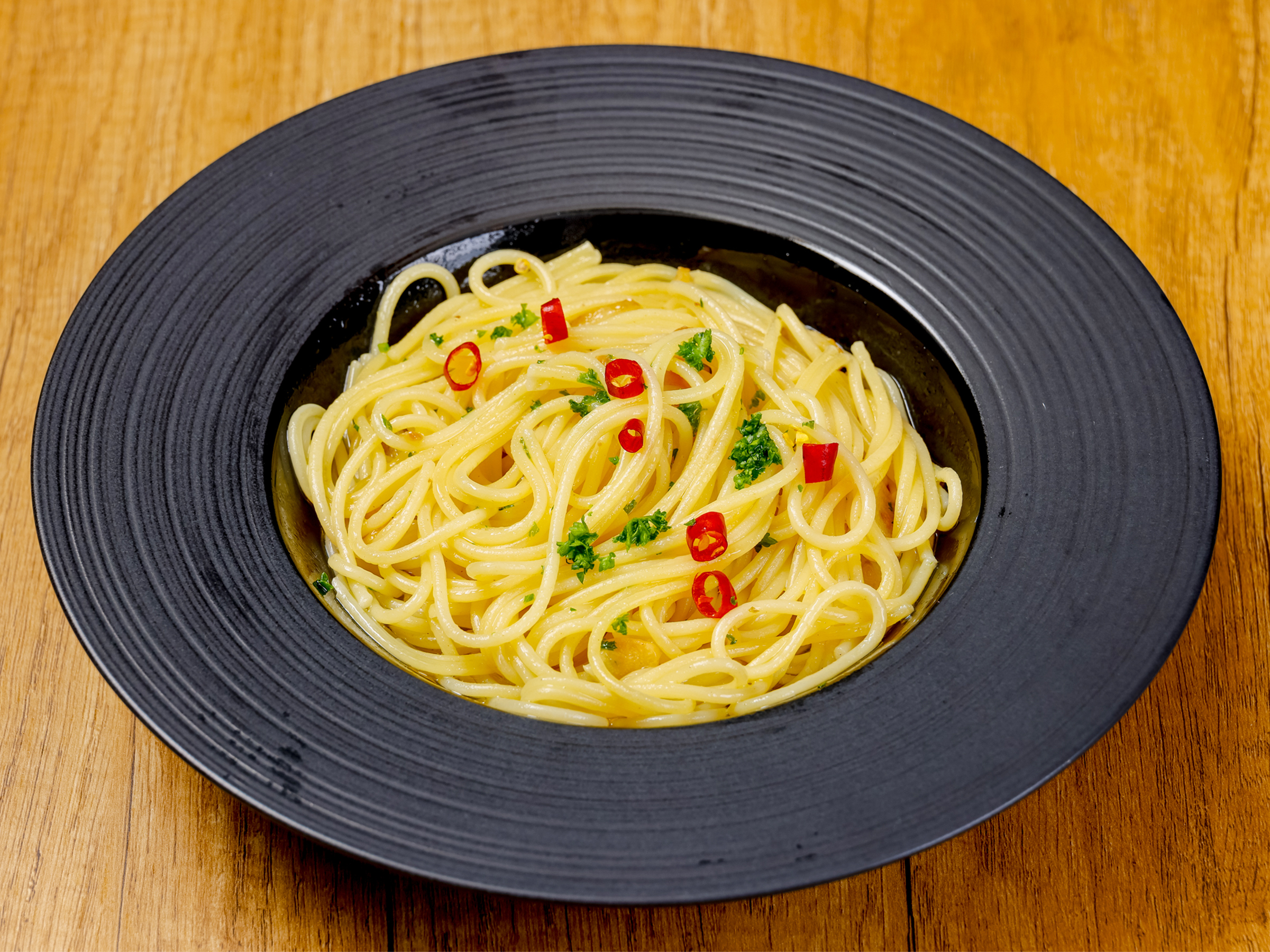 ペペロンチーノパスタ